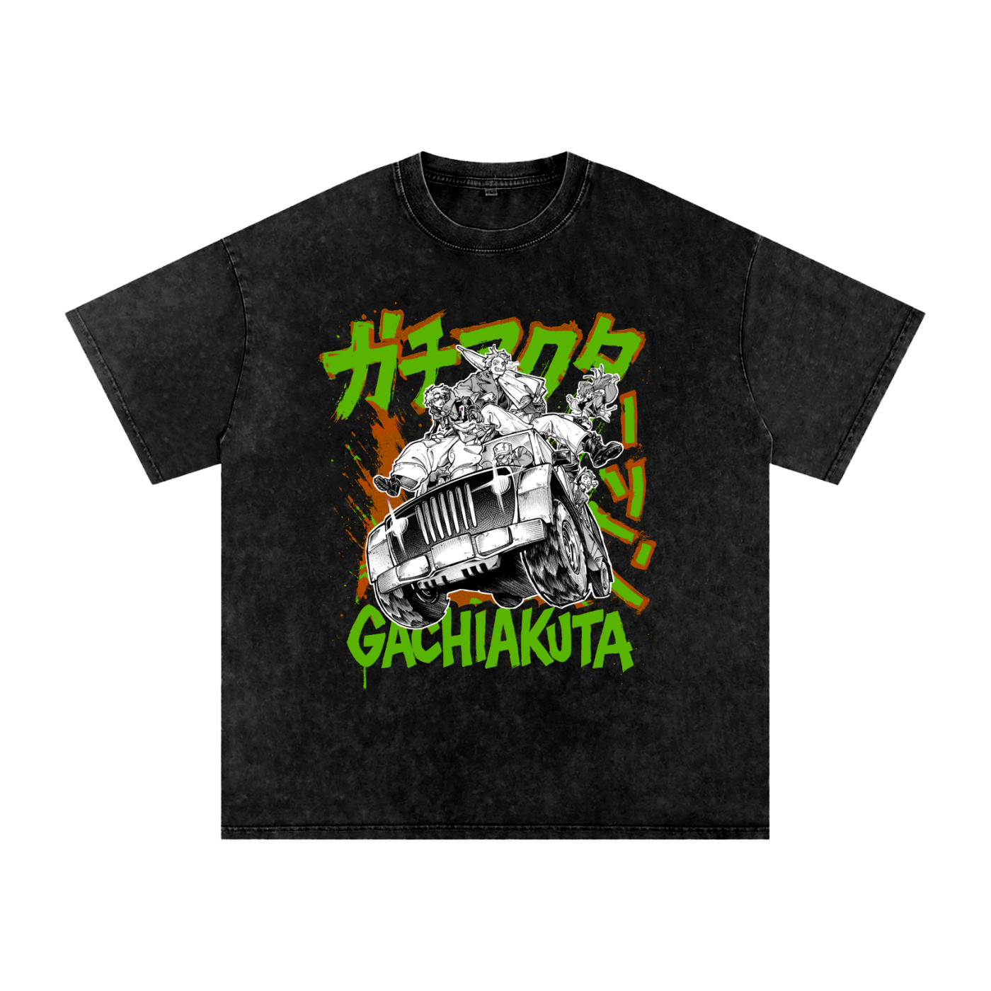 Mission Acid Wash Oversize (Green)
