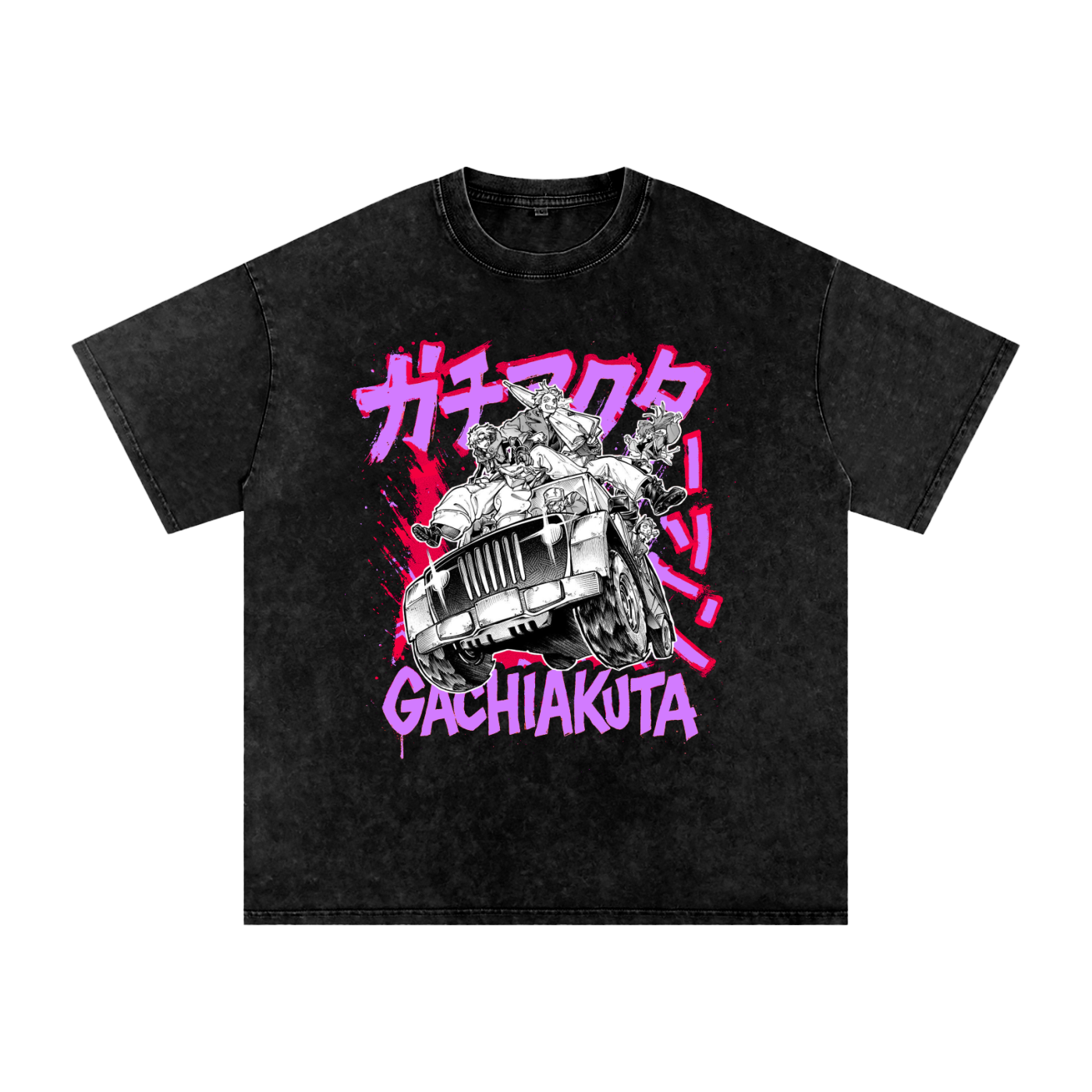 Mission Acid Wash Oversize (Purple)