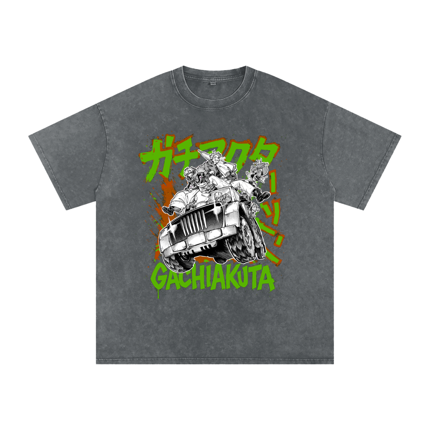 Mission Acid Wash Oversize (Green)
