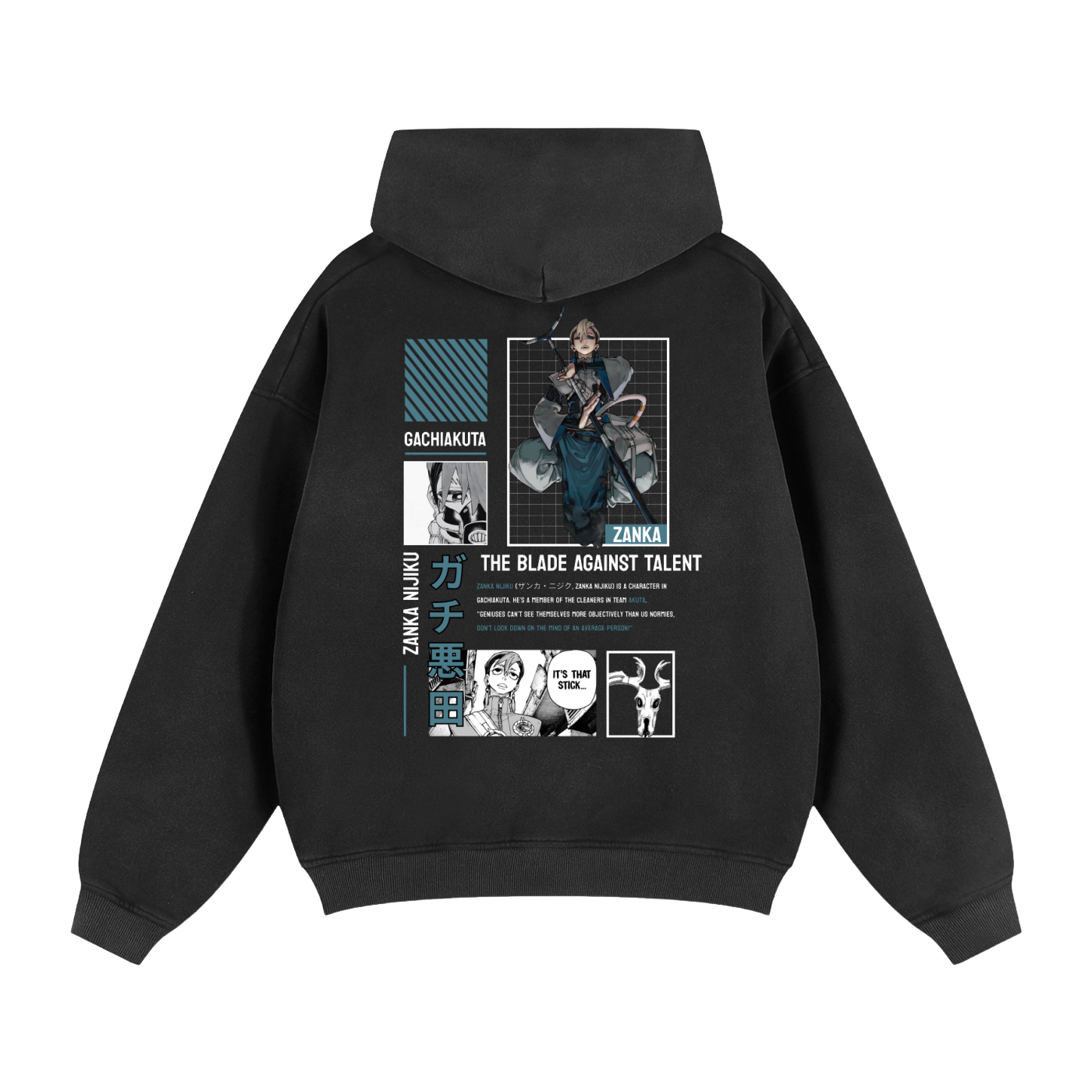 The Blade Against Talent Zipper