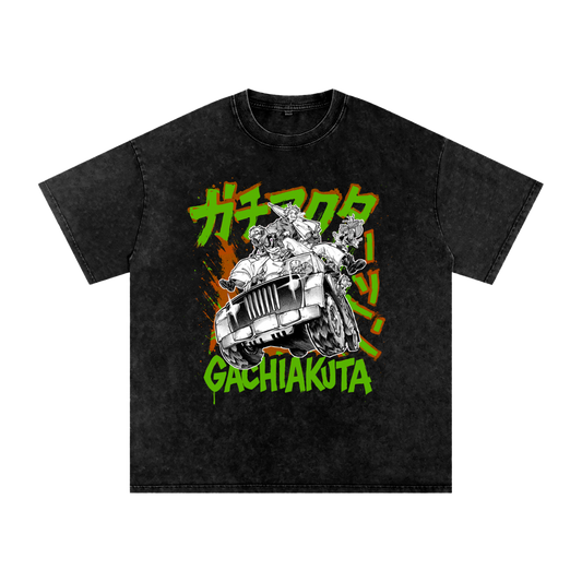 Mission Acid Wash Oversize (Green)