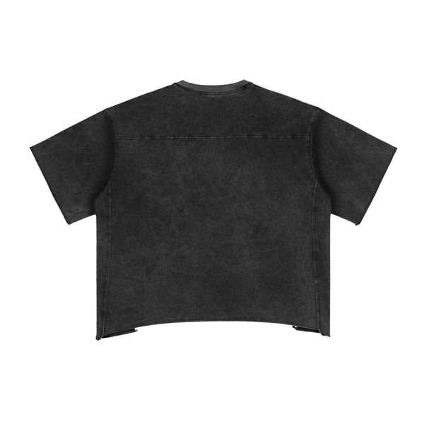 【Raucohouse】Most dirty washing collar tee Damage over dirty washed collar t-shirt - Raucohouse | 60