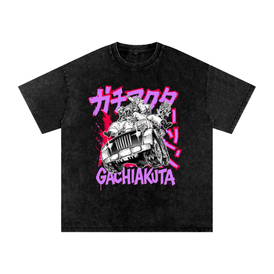 Mission Acid Wash Oversize (Purple)