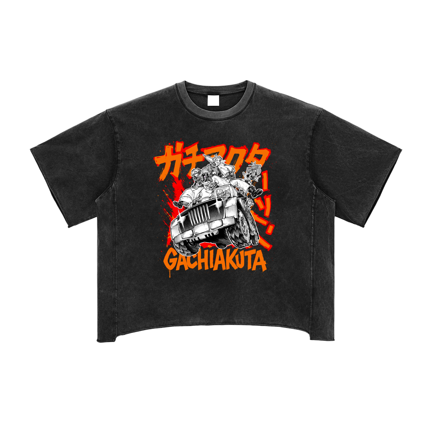 Mission Boxy Edge Tee (Orange)