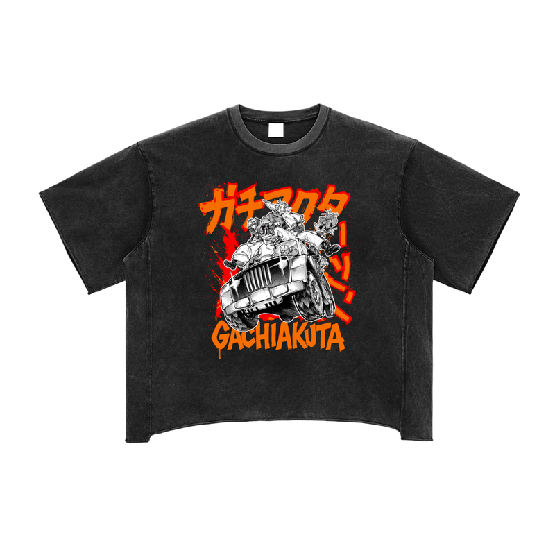 Mission Boxy Edge Tee (Orange)