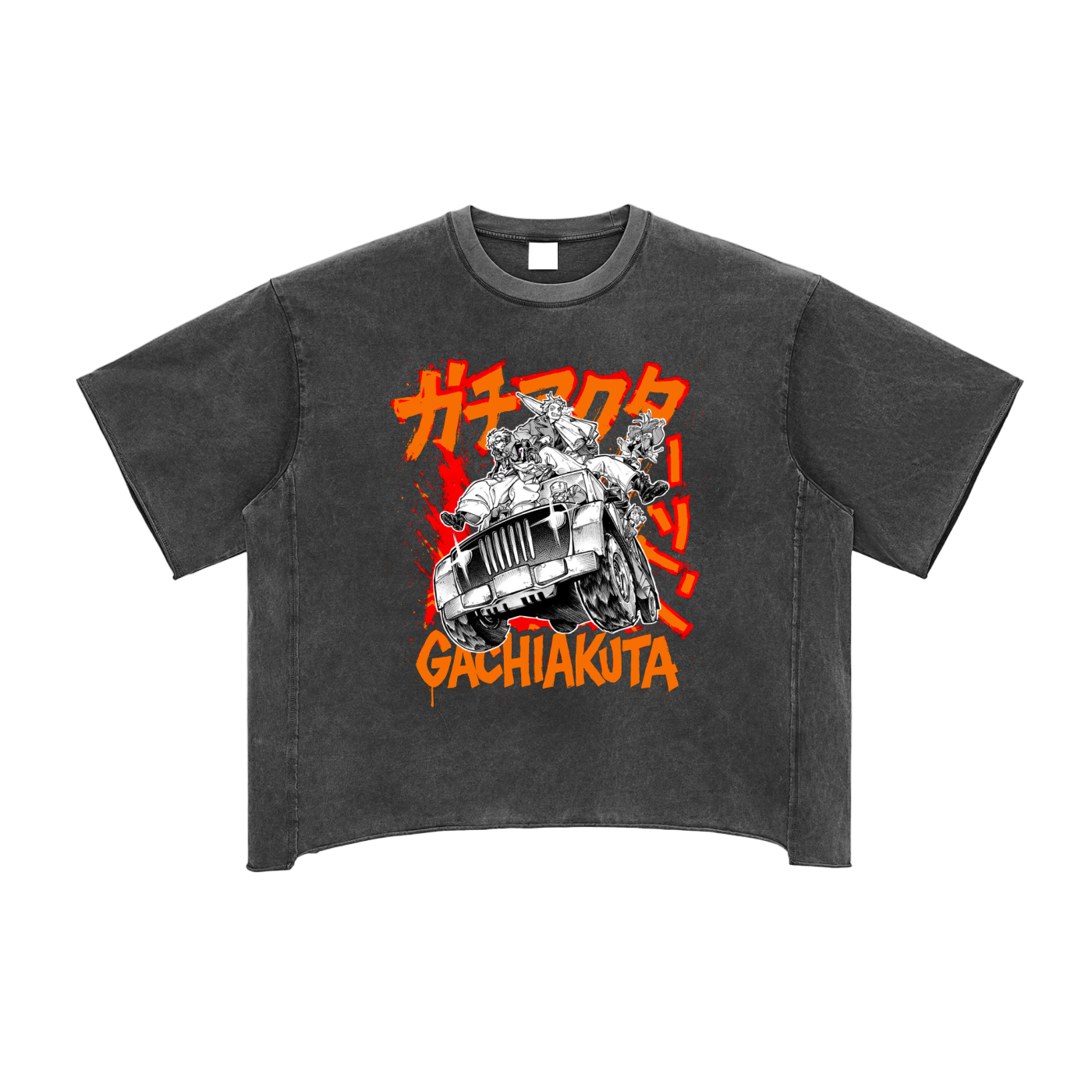 Mission Boxy Edge Tee (Orange)