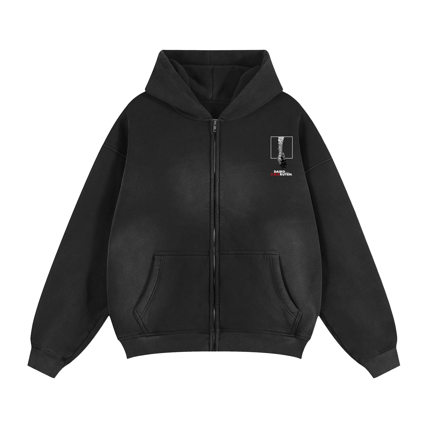【EZKATON】22FW★ Central Hood The Seeker Of Justice Zipper – Daikokuten 大黒天